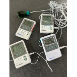 FISHERBRAND THERMOMETERS 4 UNITS