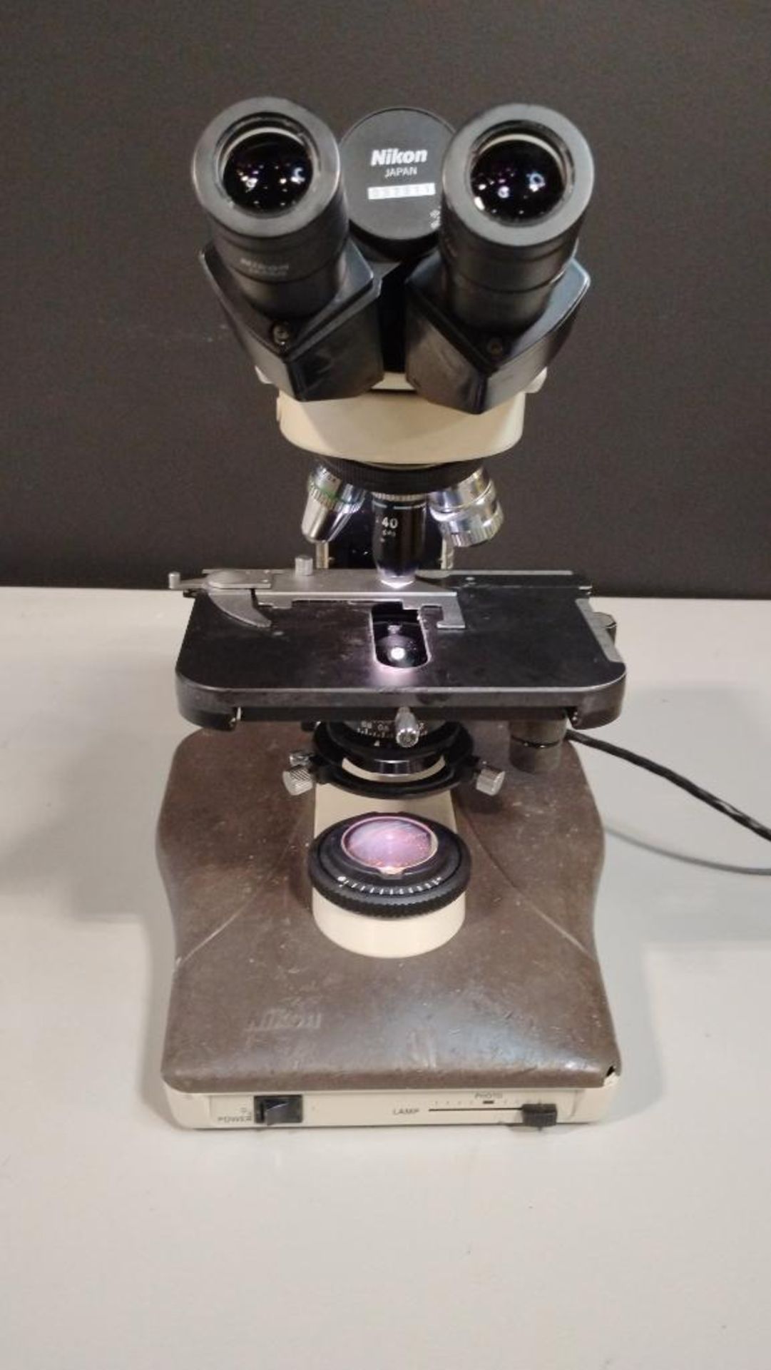 NIKON LABOPHOT-2 LAB MICROSCOPE WITH 5 OBJECTIVES