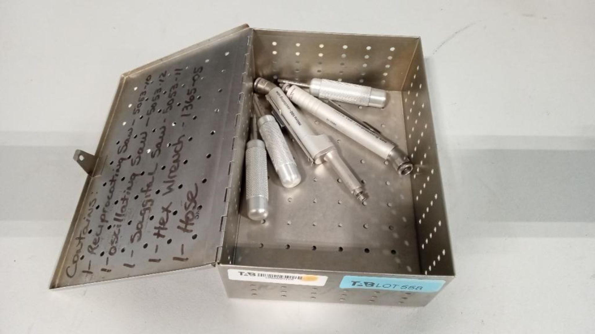 HALL SURGICAL MICRO 100 POWERED DRILL INSTRUMENT SET