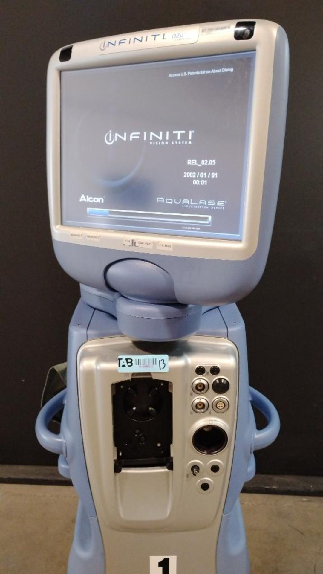 ALCON INFINITY OZIL COMPATIBLE PHACO SYSTEM WITH FOOTSWITCH - Image 6 of 6
