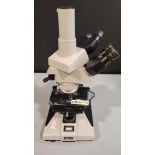 NIKON OPTIPHOT LAB MICROSCOPE WITH 2 OBJECTIVES