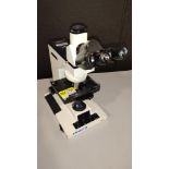 LEICA MICROSTAR IV LAB MICROSCOPE WITH 3 OBJECTIVES