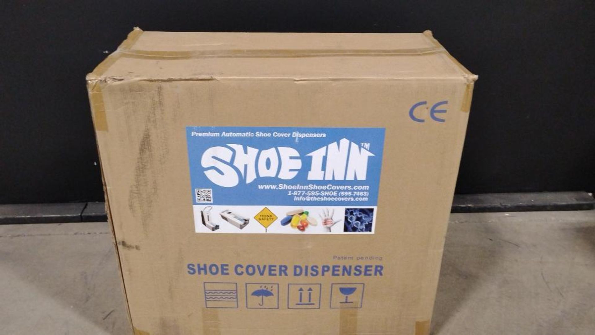 SHOE INN SI-7200 SHOE COVER DISPENSER