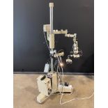 URBAN M5 SURGICAL MICROSCOPE TO INCLUDE DUAL MOUNT BINOCULARS WITH EYEPIECES TWO ARE (M1010G) TWO AR