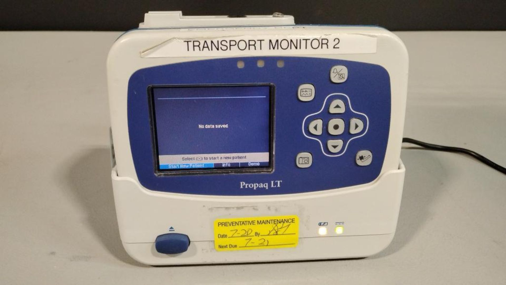 WELCH ALLYN PROPAQ LT PATIENT MONITOR