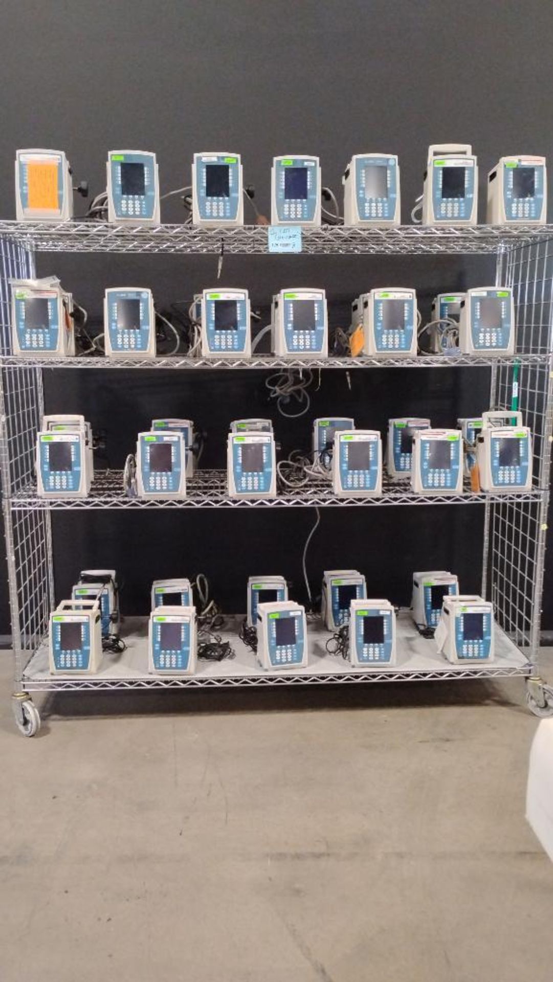 LOT OF ALARIS PC 8000 SERIES INFUSION PUMPS