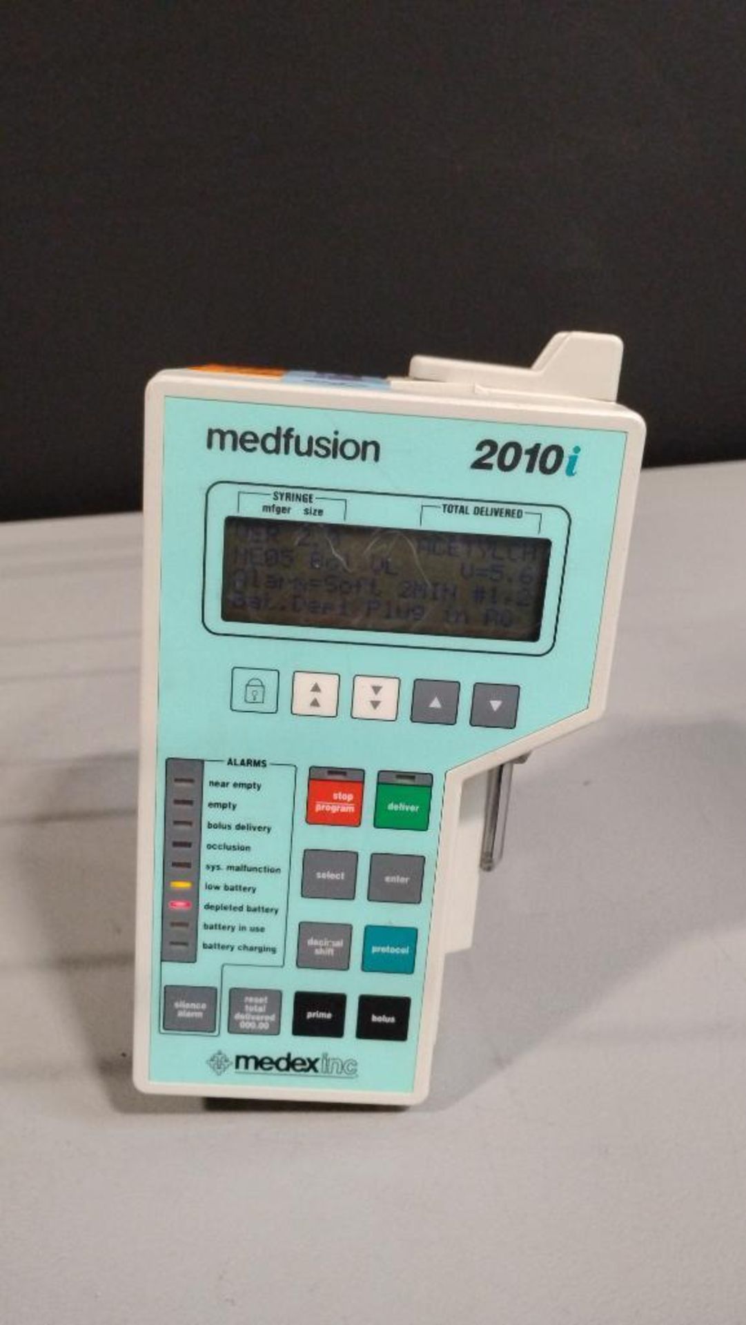 MEDEX INC. 2010I INFUSION PUMP