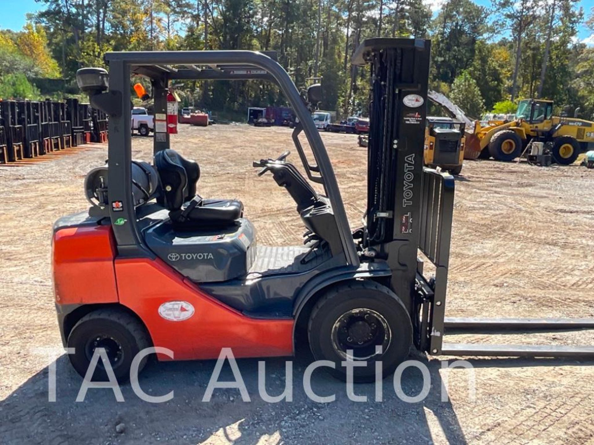2022 Toyota 8FGU25 Forklift Location: Near Dallas, GA Stock Number ...