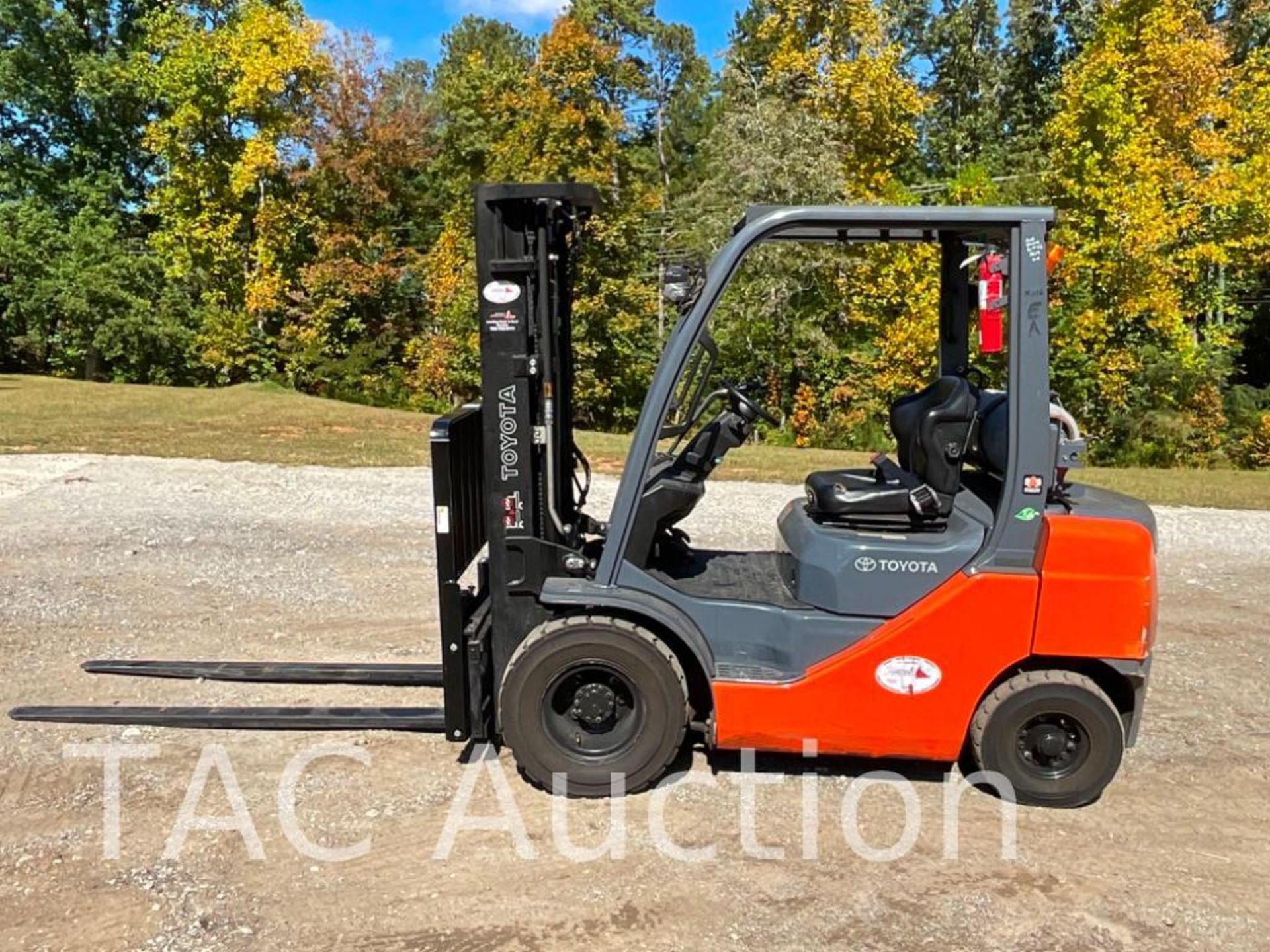 2022 Toyota 8FGU25 Forklift Location: Near Dallas, GA Stock Number ...