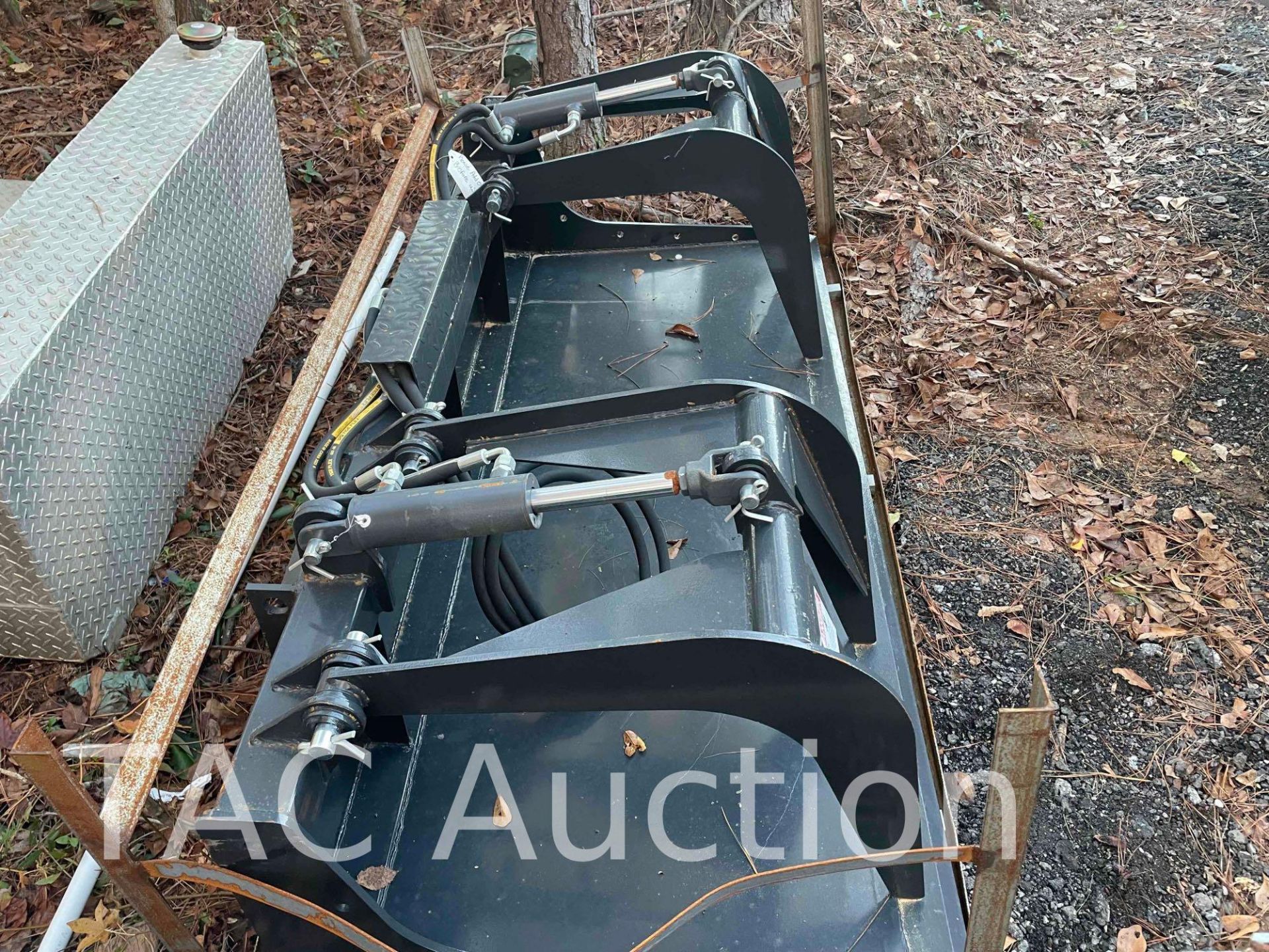 72in Skid Steer Smooth Edge Grappler Bucket