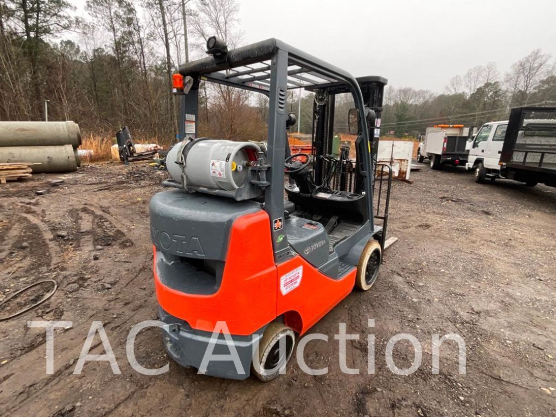 2011 Toyota 8FGCU25 4500lb Forklift - Bild 5 aus 27