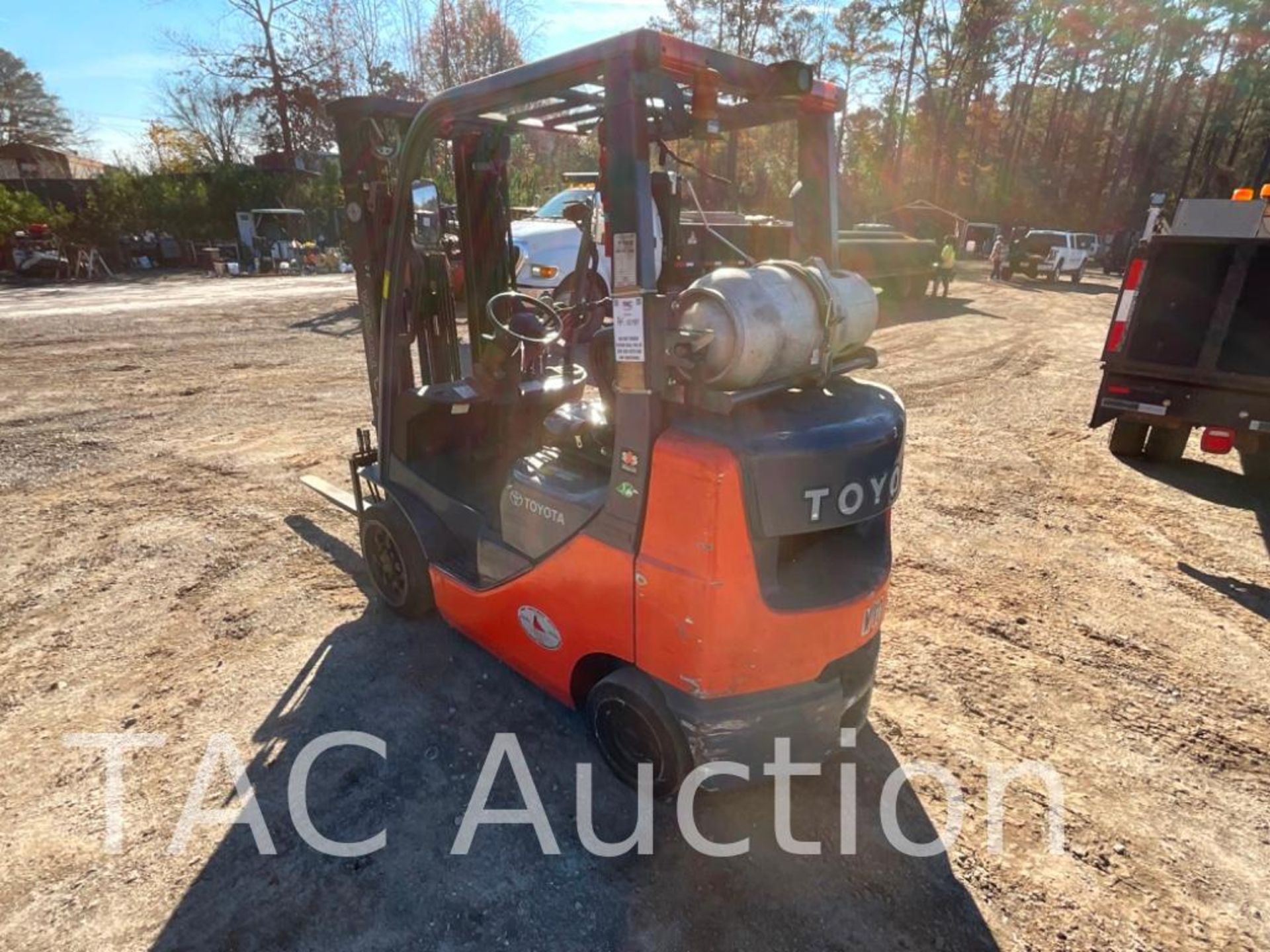 2014 Toyota 8FGCU25 5,000lb Forklift - Bild 4 aus 23