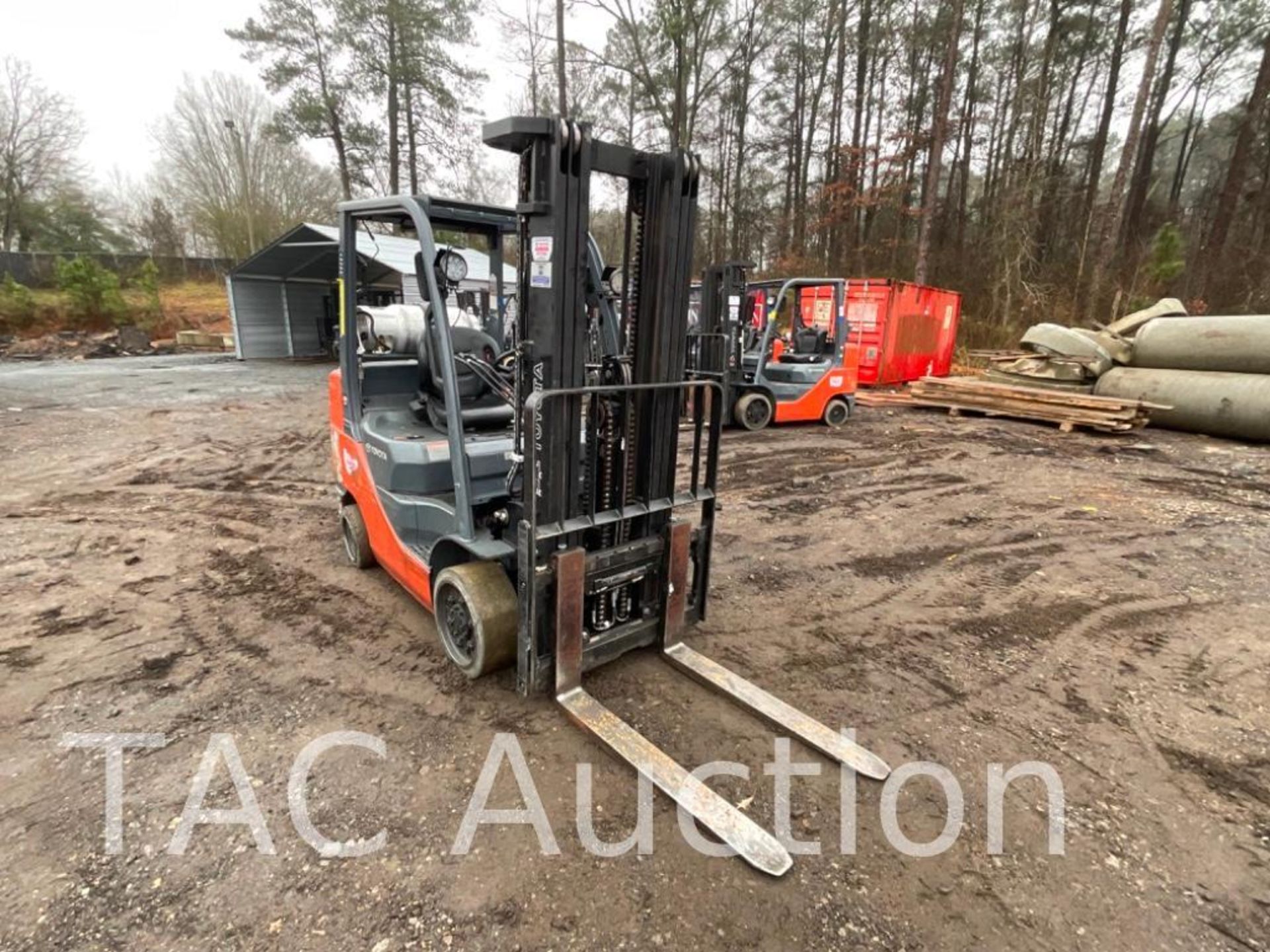 2017 Toyota 8FGCU32 6500lb Forklift - Bild 7 aus 29