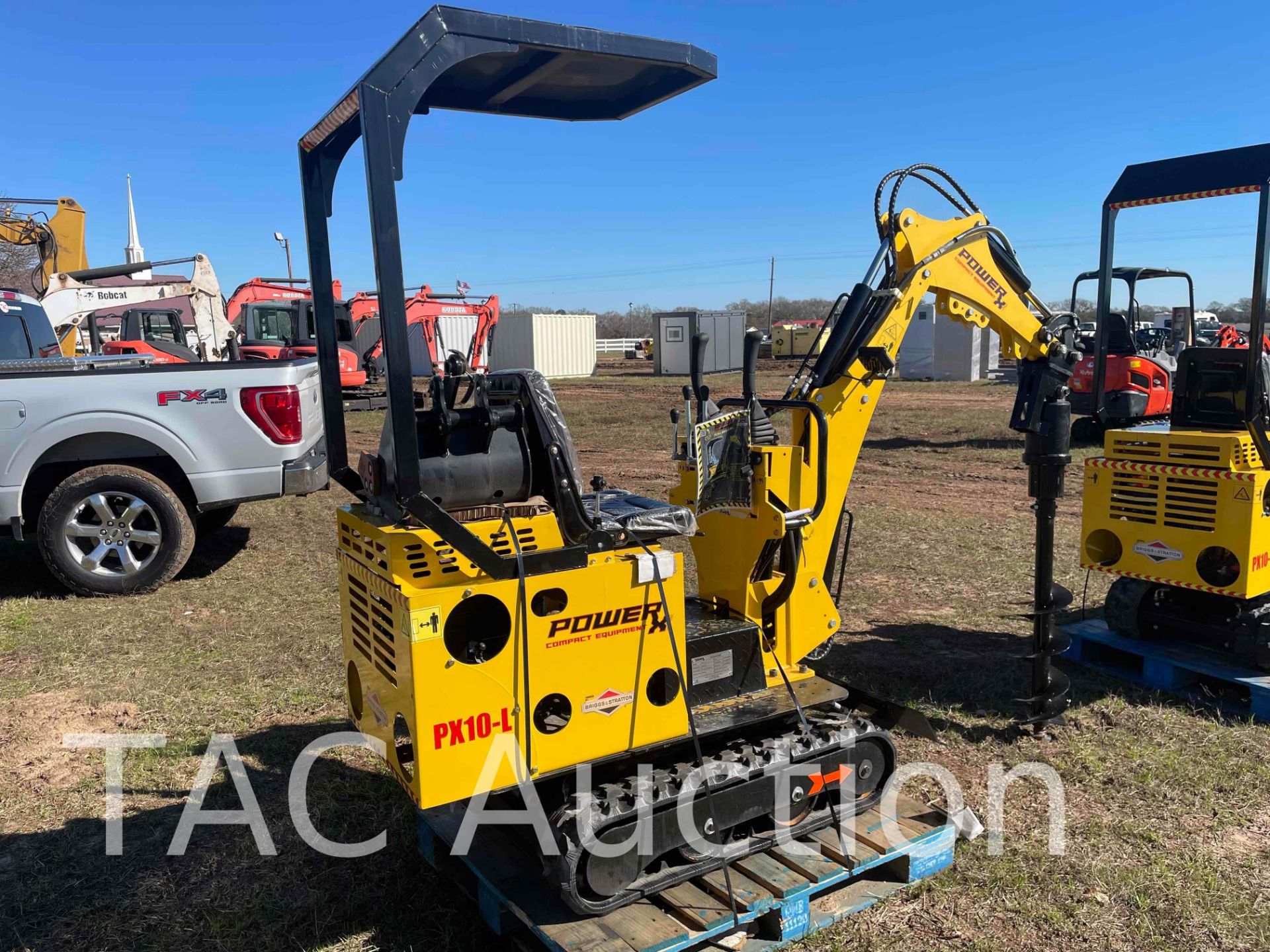 2023 Power X PX10-L Mini Excavator W/ Auger and Bucket - Image 5 of 23