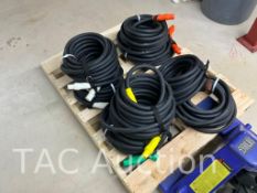 (8) New Generator 600v 400 amp 4/0 Cam Lock Cables