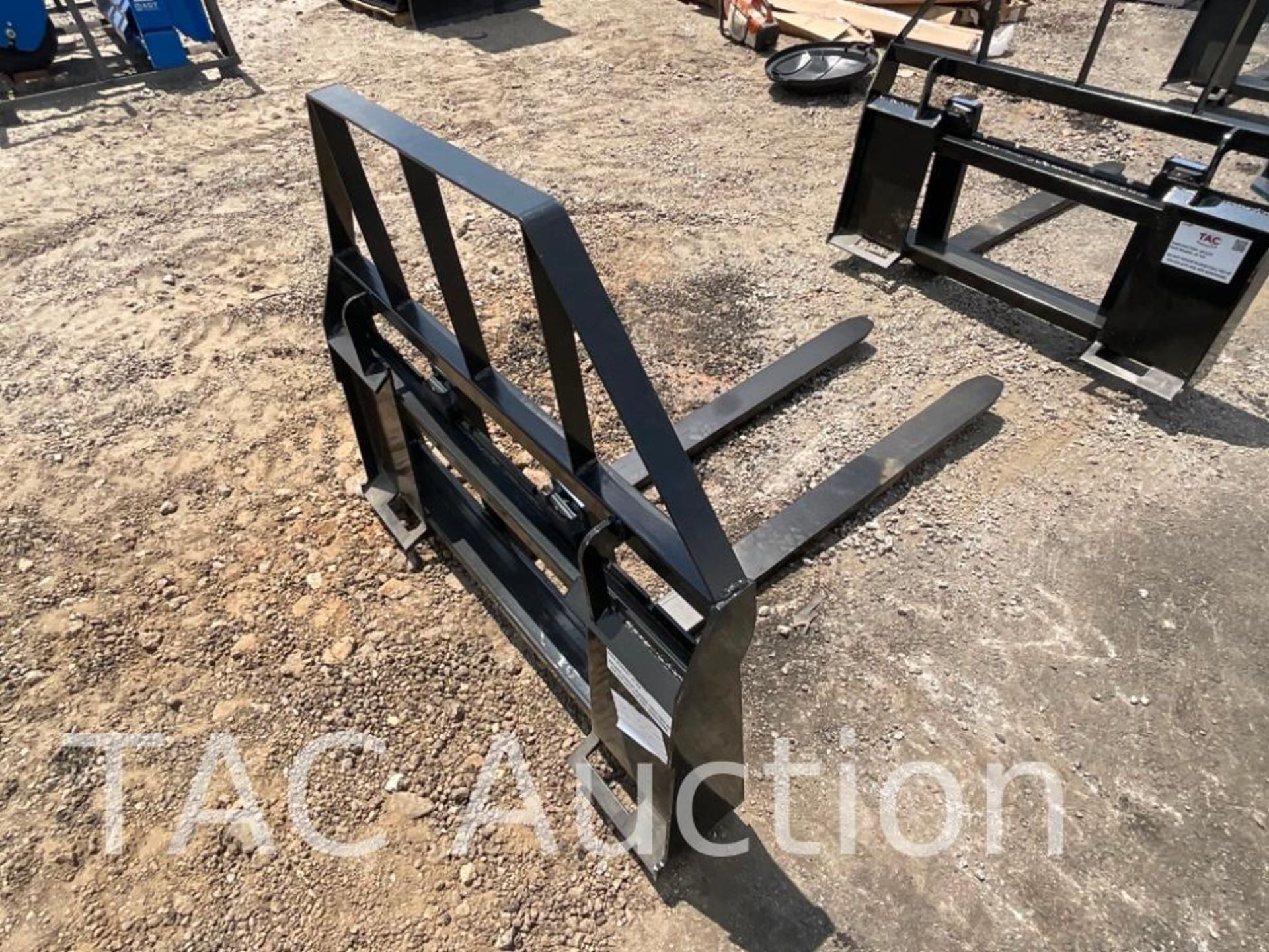 New Skid Steer Fork Attachment W/ 48in Forks - Image 2 of 4
