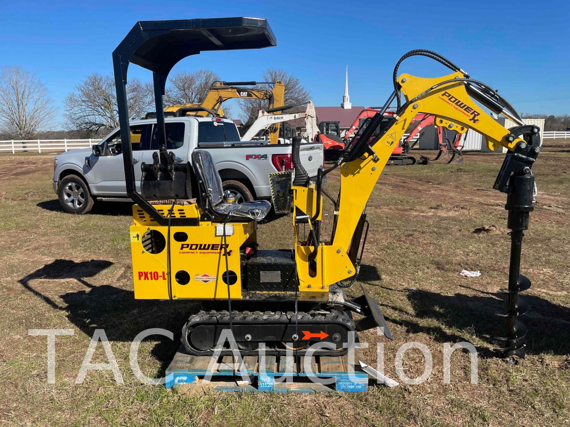 2023 Power X PX10-L Mini Excavator W/ Auger and Bucket - Image 6 of 23