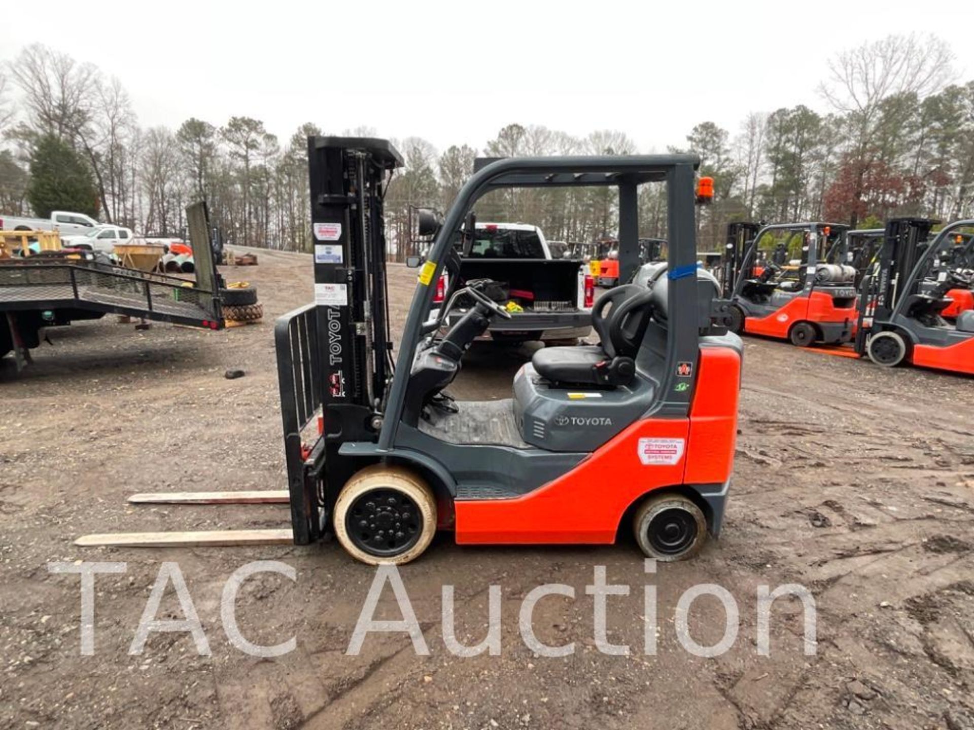 2011 Toyota 8FGCU25 4500lb Forklift - Bild 2 aus 27