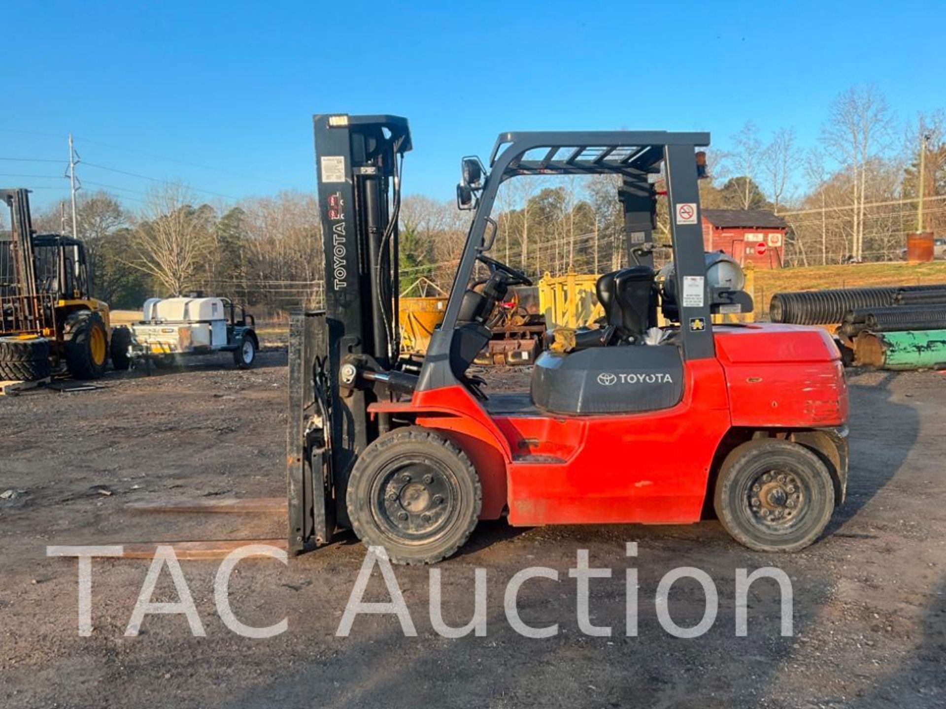 2007 Toyota 7FGU35 8,000lb Forklift - Bild 2 aus 28