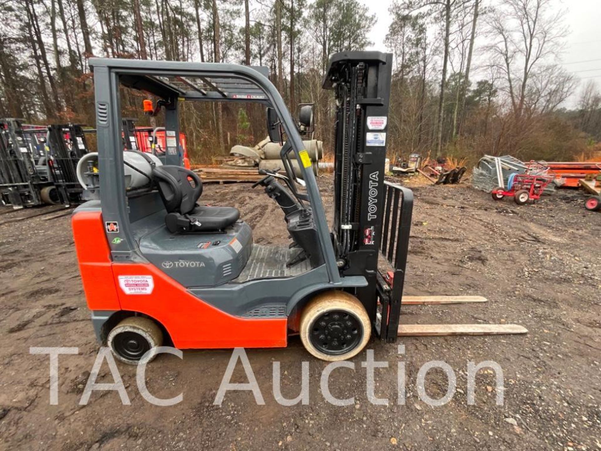 2011 Toyota 8FGCU25 4500lb Forklift - Bild 6 aus 27