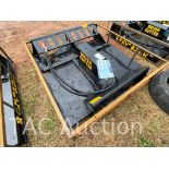 New Mower King SSRC72 72in Brush Cutter Skid Steer Attachment