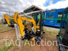 New AGT QH13R Enclosed Cab Mini Excavator