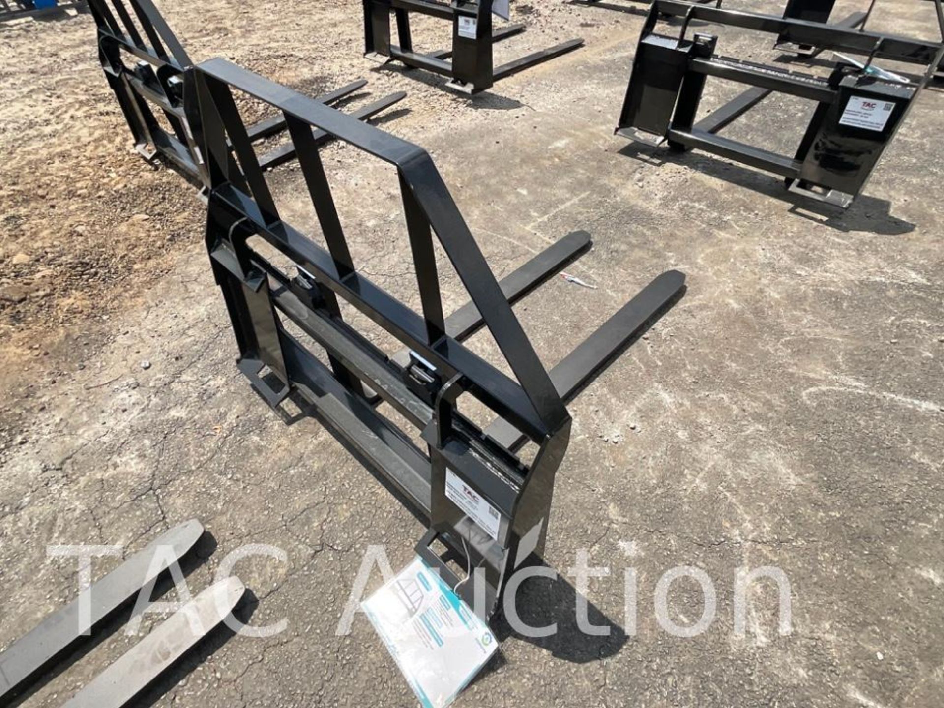 New Skid Steer Fork Attachment W/ 48in Forks - Image 2 of 4