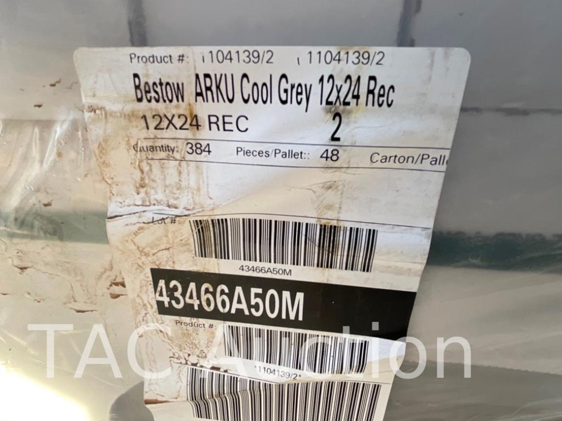New - Pallet Of (48) Boxes Of Bestow ARKU Cool Gray Tile - Image 2 of 4