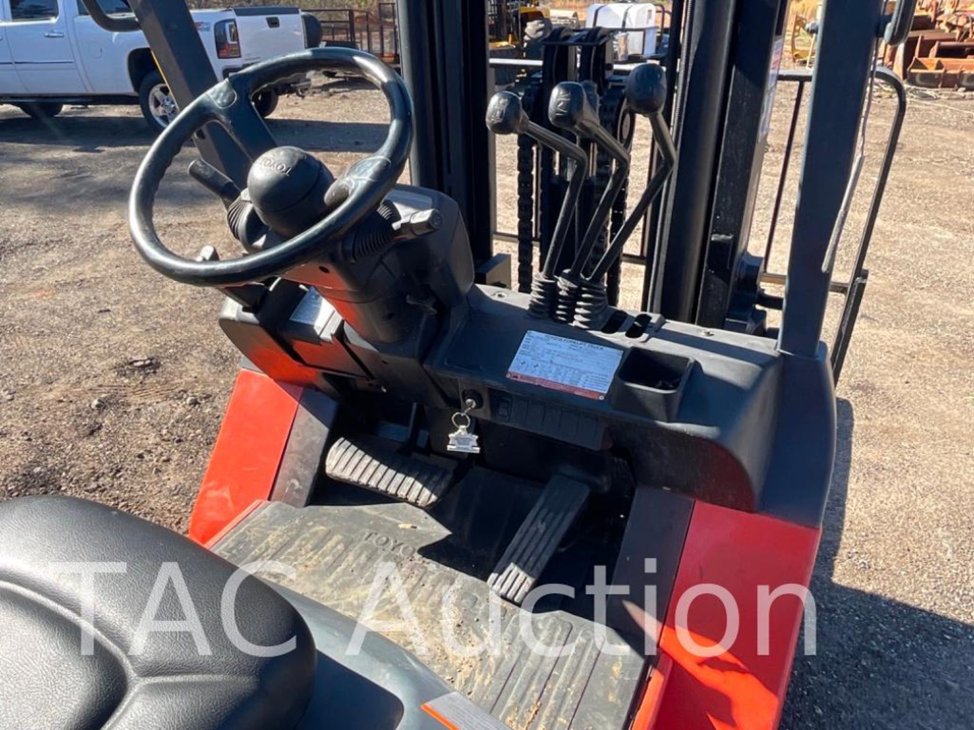 2006 Toyota 7FGCU35 7,000lb Forklift - Bild 11 aus 25