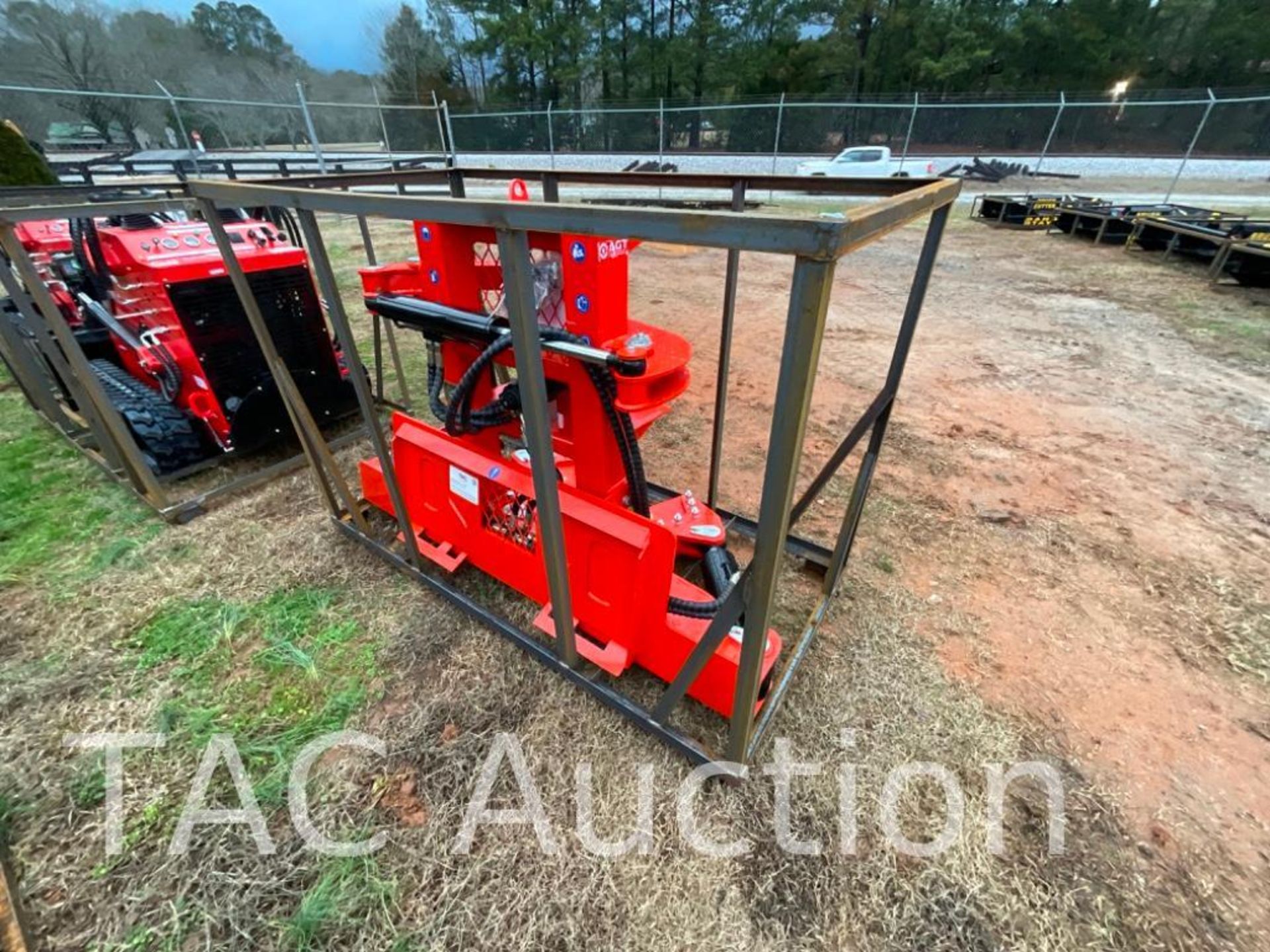 New Topcat ECSSRB Skid Steer Tree Shears Attachment - Image 3 of 7