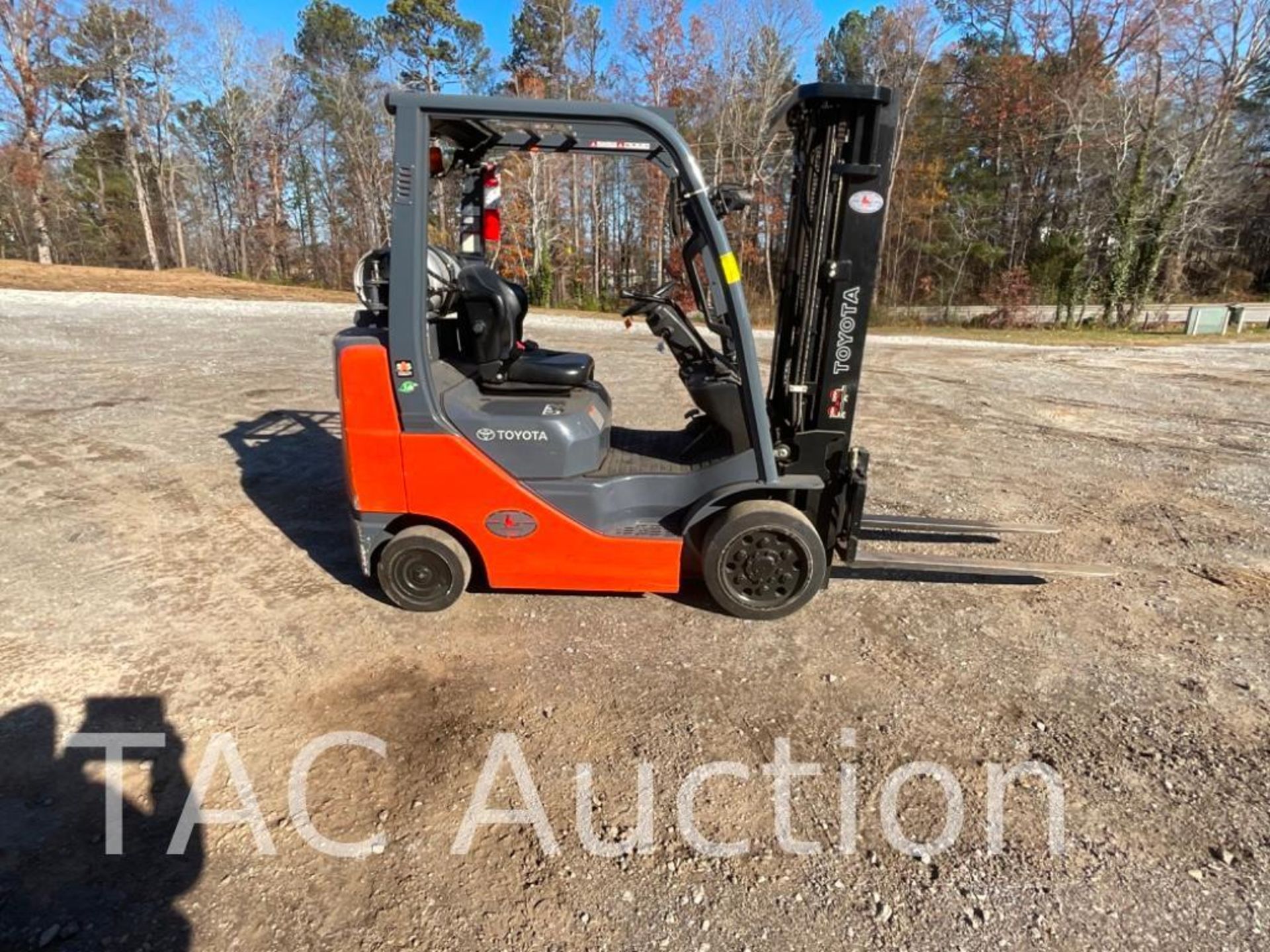 2014 Toyota 8FGCU25 5,000lb Forklift - Bild 7 aus 23