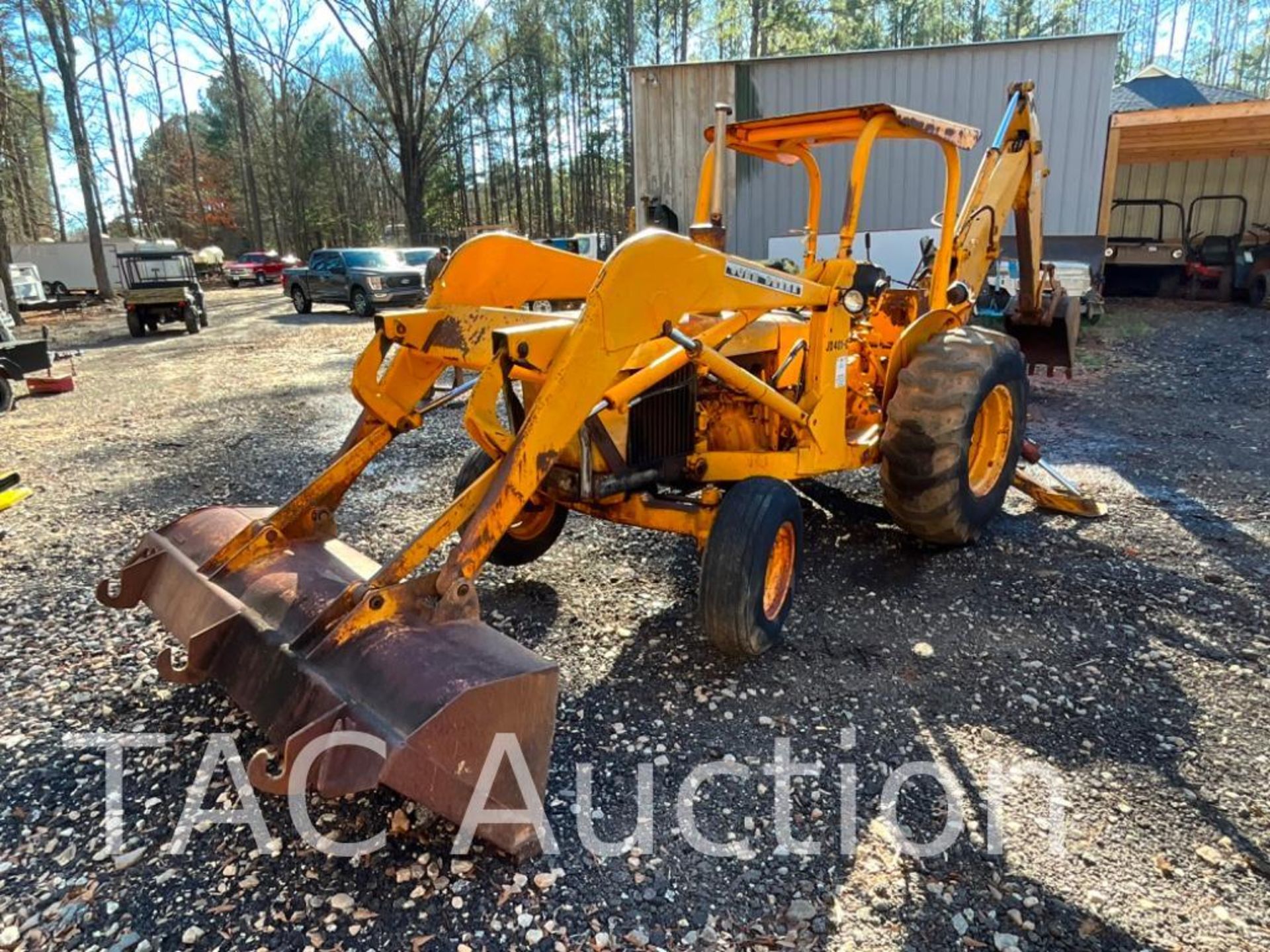 John Deere 401-C Backhoe Loader