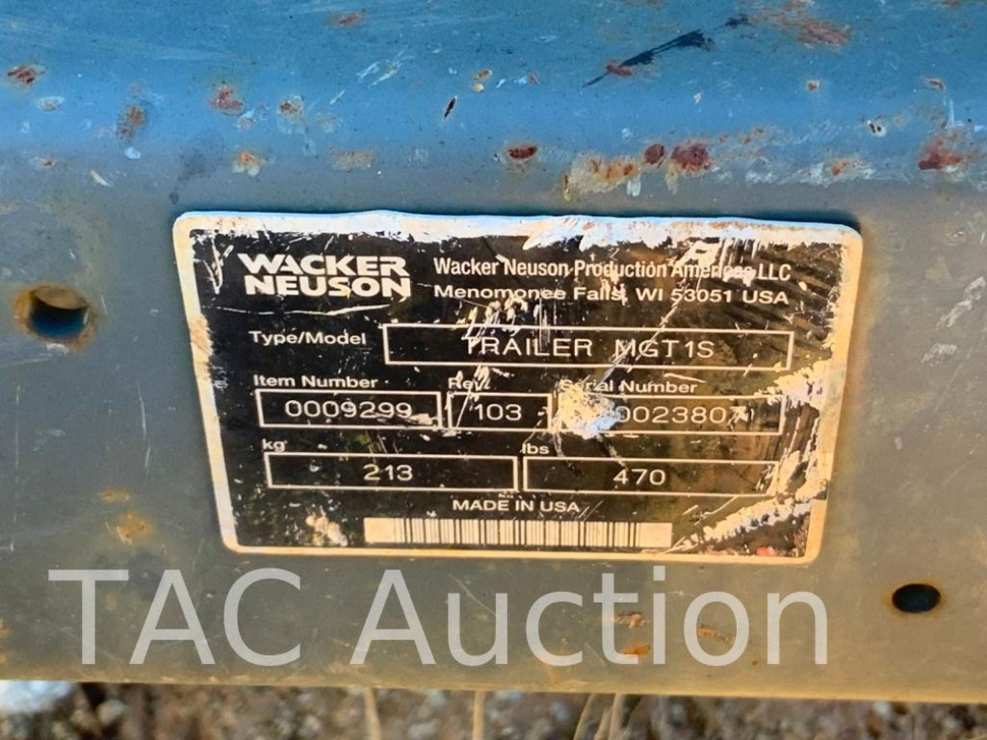 Wacker Neuson G25 Towable Generator - Image 23 of 23