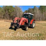 Massey Ferguson 573 Tractor W/ Hay Spear