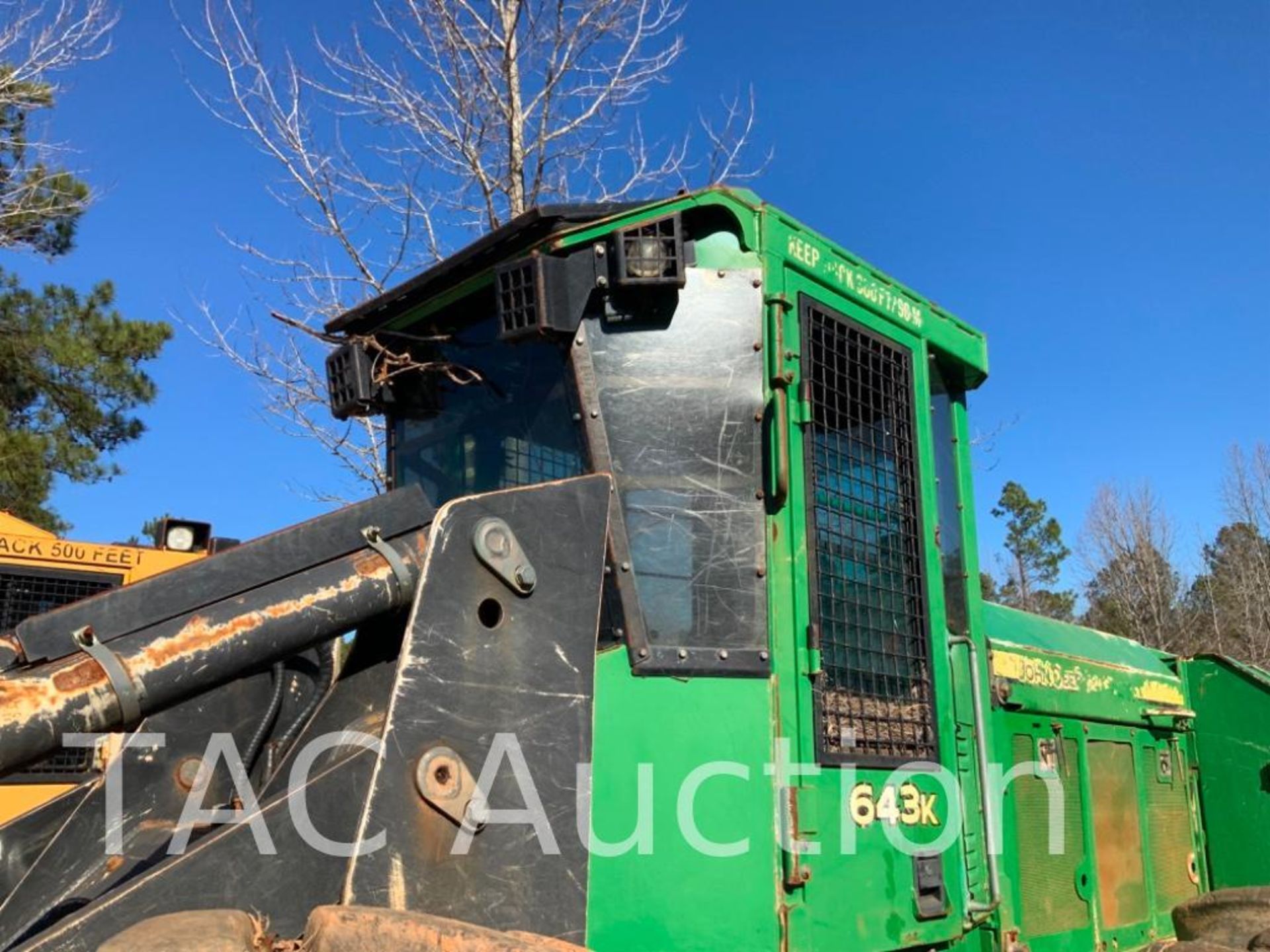 2013 John Deere 643K Feller Buncher W/ Front Rake - Image 11 of 44