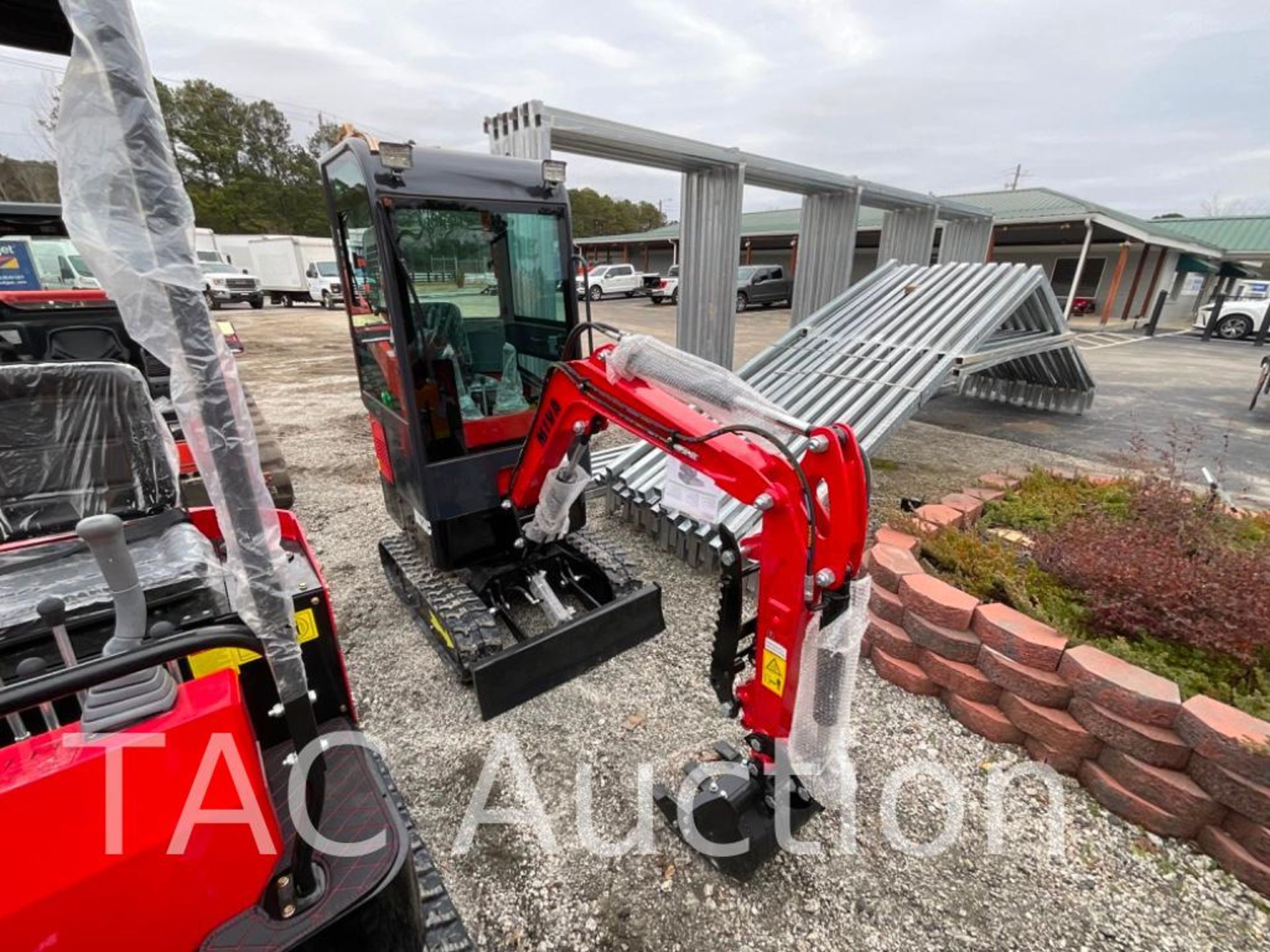 New 2023 MIVA Enclosed Cab Mini Excavator - Image 6 of 22