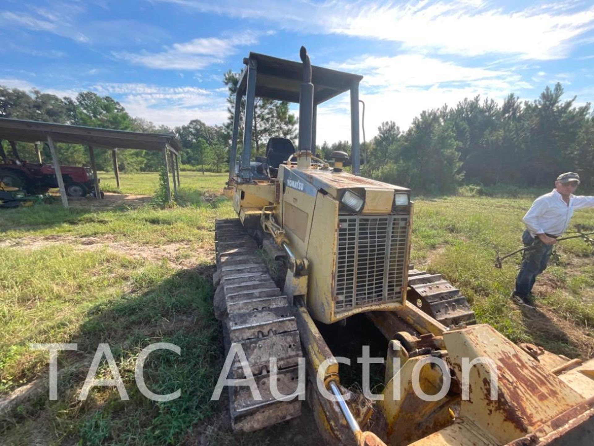 2007 Komatsu D37E-5 Bulldozer W/ Rake - Image 8 of 29