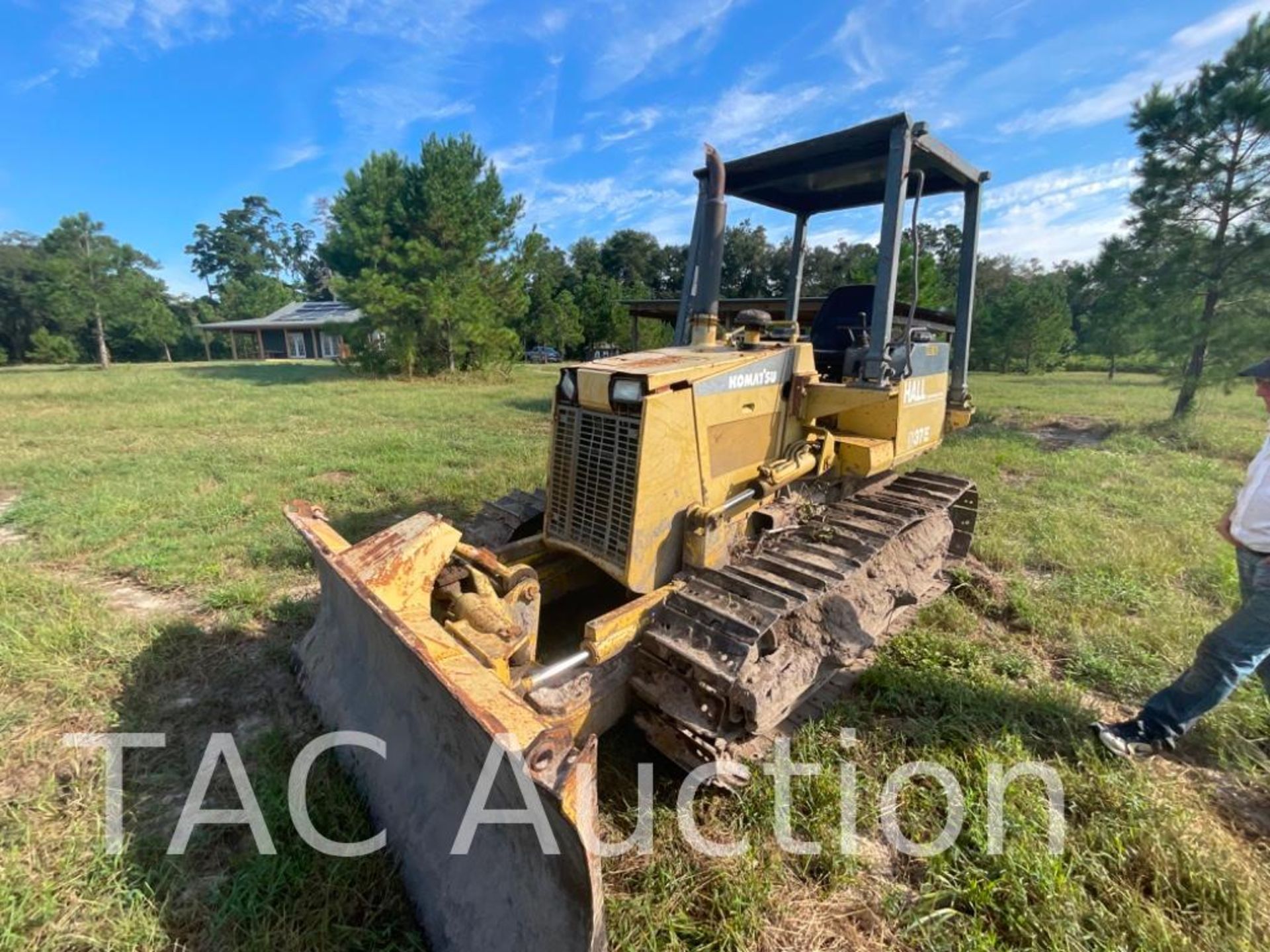 2007 Komatsu D37E-5 Bulldozer W/ Rake