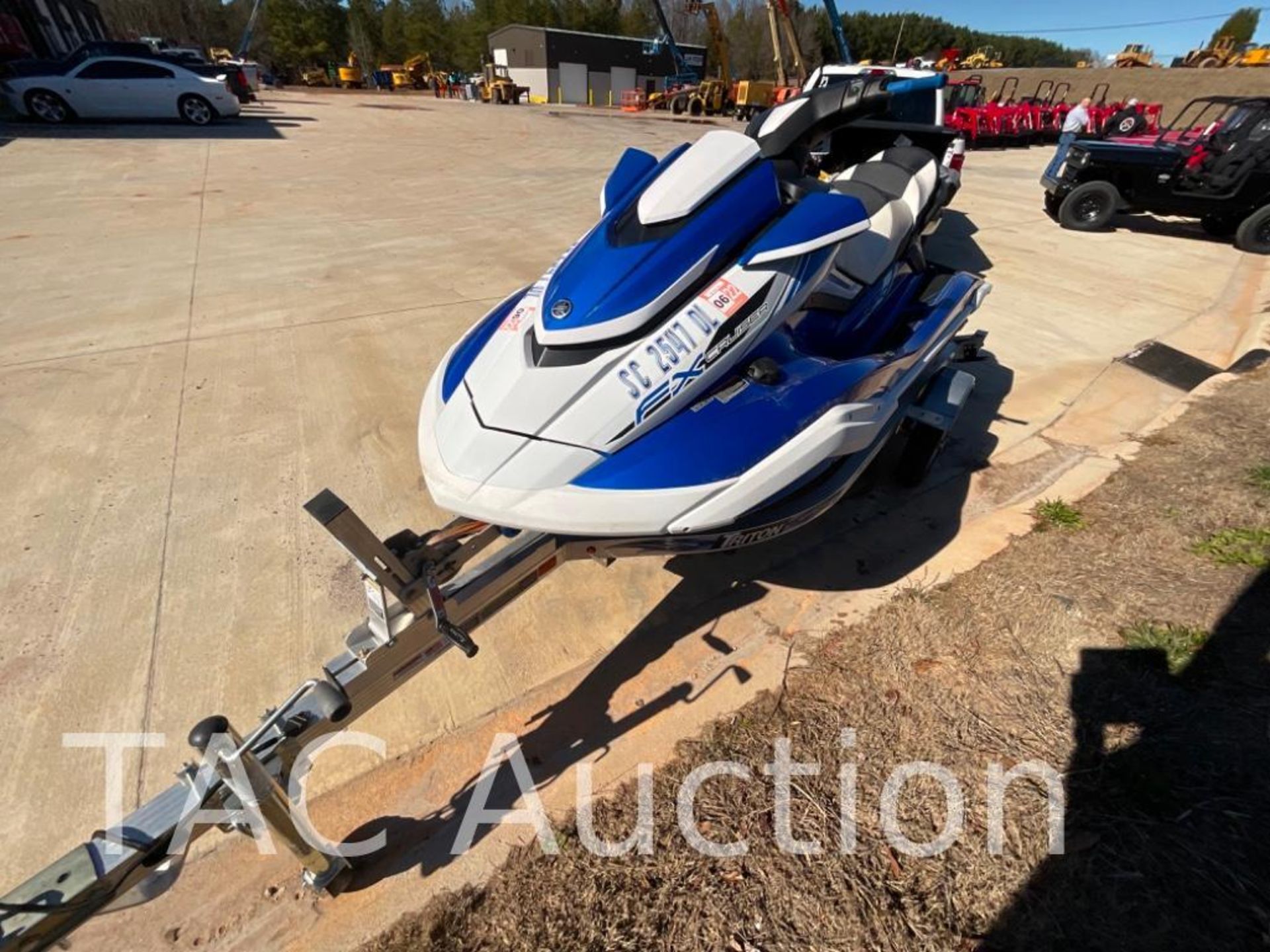 2020 Yamaha FX Cruiser SVHO Wave Runner W/ Trailer