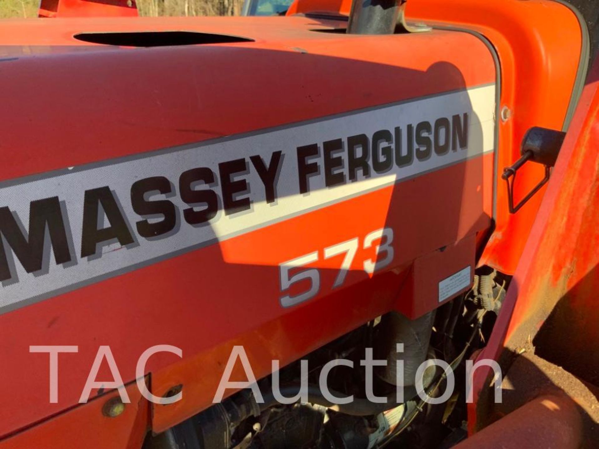 Massey Ferguson 573 Tractor W/ Hay Spear - Image 26 of 36