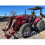 Massey Ferguson 4607M W/ Massey Ferguson 921X Front Loader