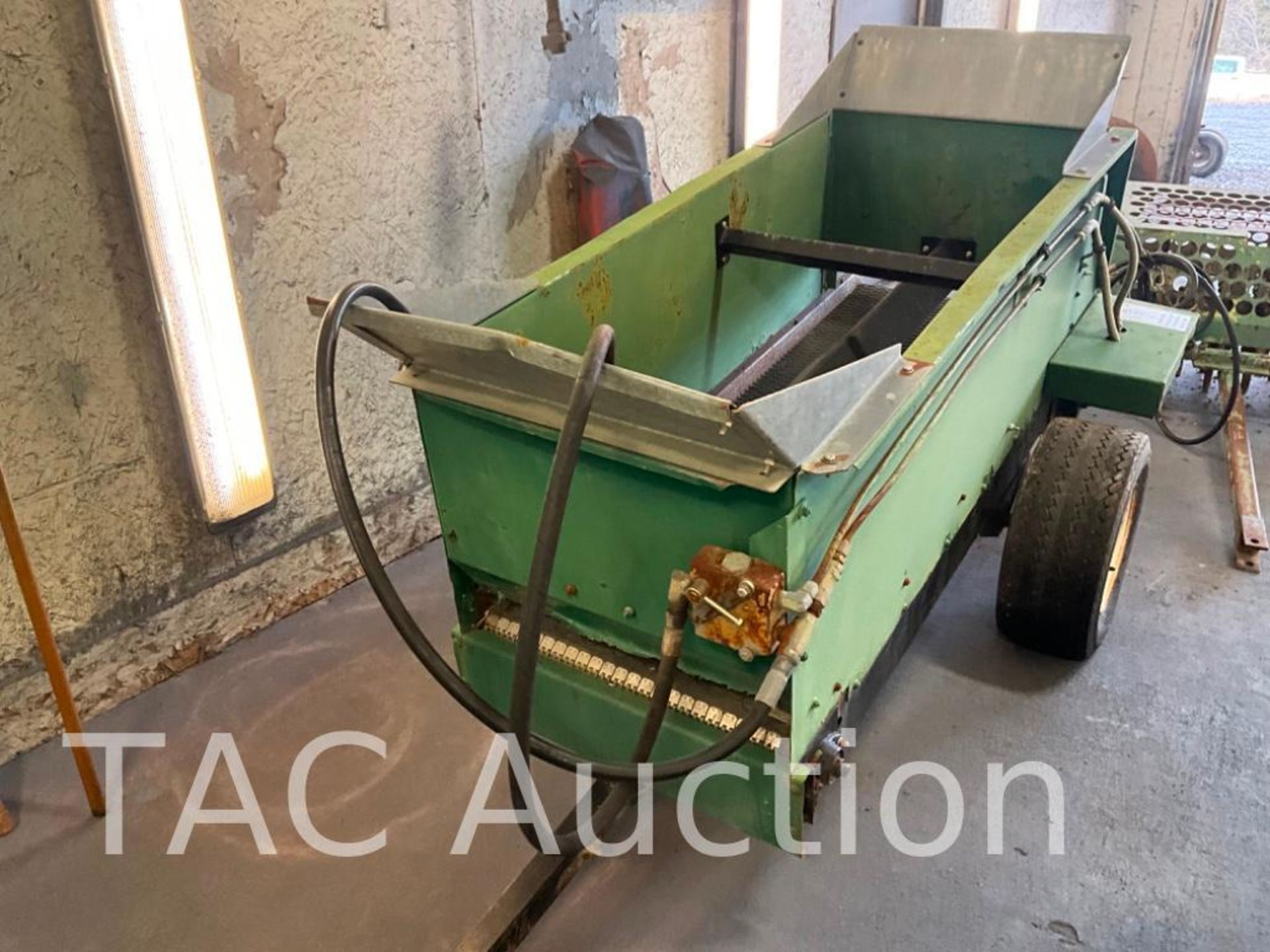 Tow Behind Compost Spreader
