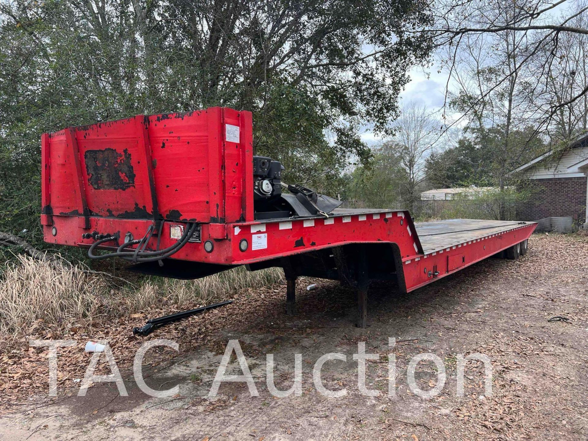 1986 Landoll 45ft Drop Deck Trailer