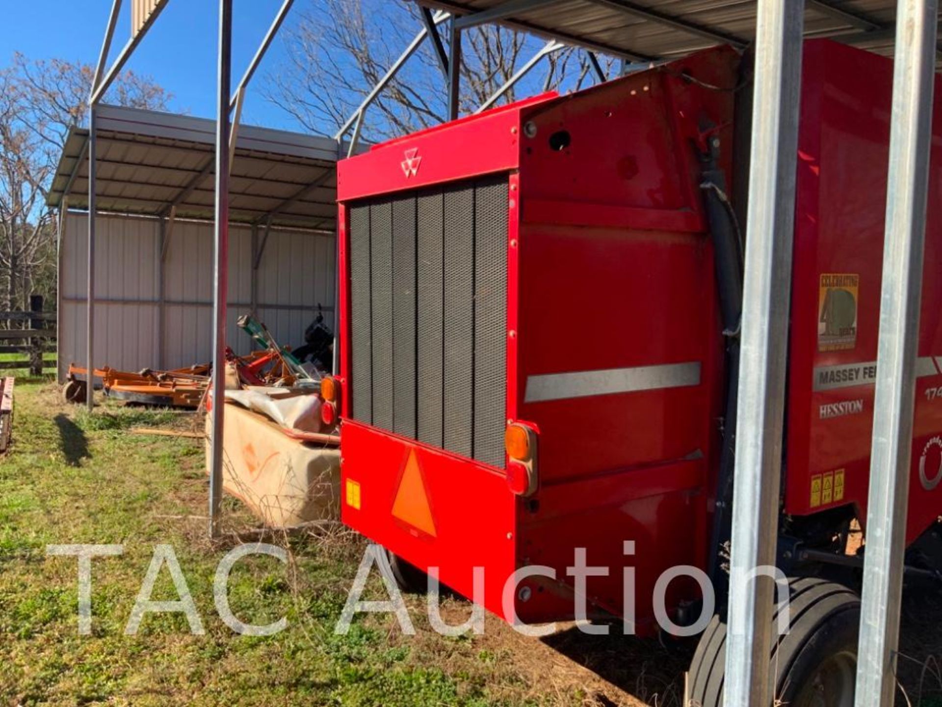 Massey Ferguson 1745 Round Hay Baler - Image 4 of 22