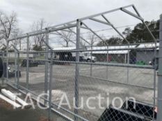 New 16ft x 18ft Steel Building Frame