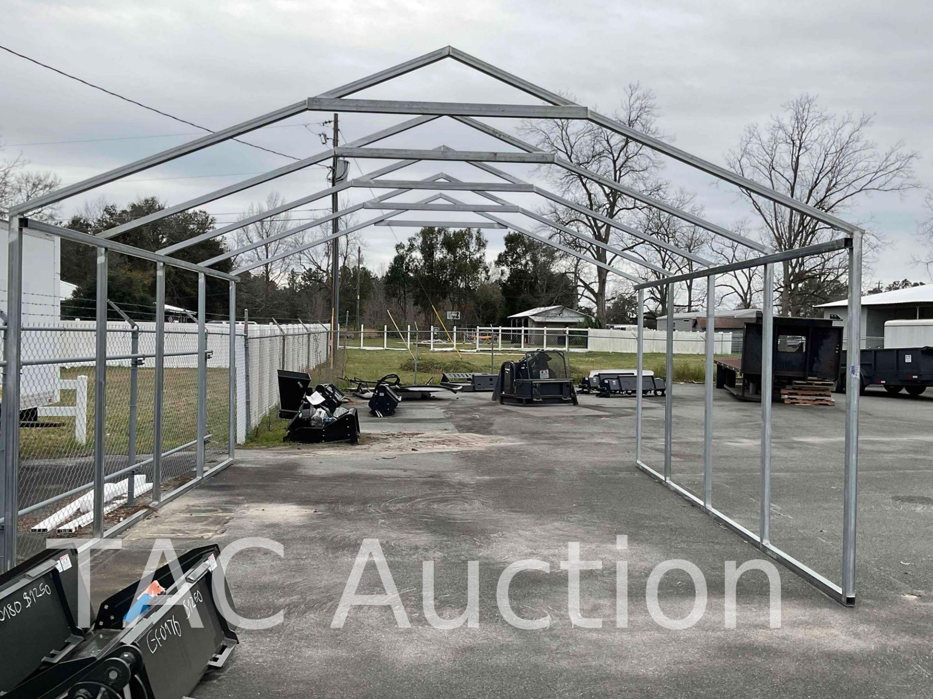 New 16ft x 18ft Steel Building Frame - Image 2 of 4