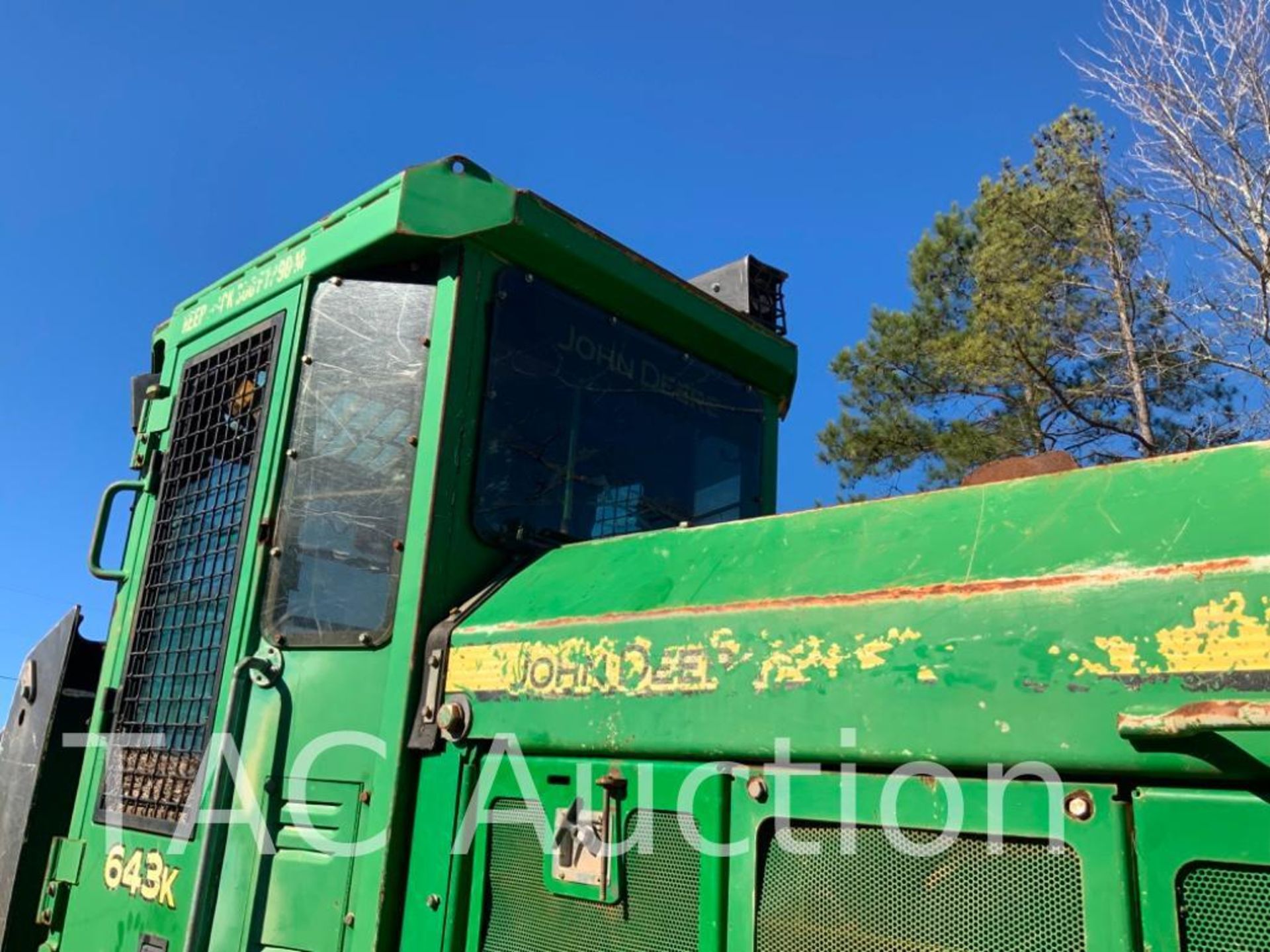 2013 John Deere 643K Feller Buncher W/ Front Rake - Image 8 of 44