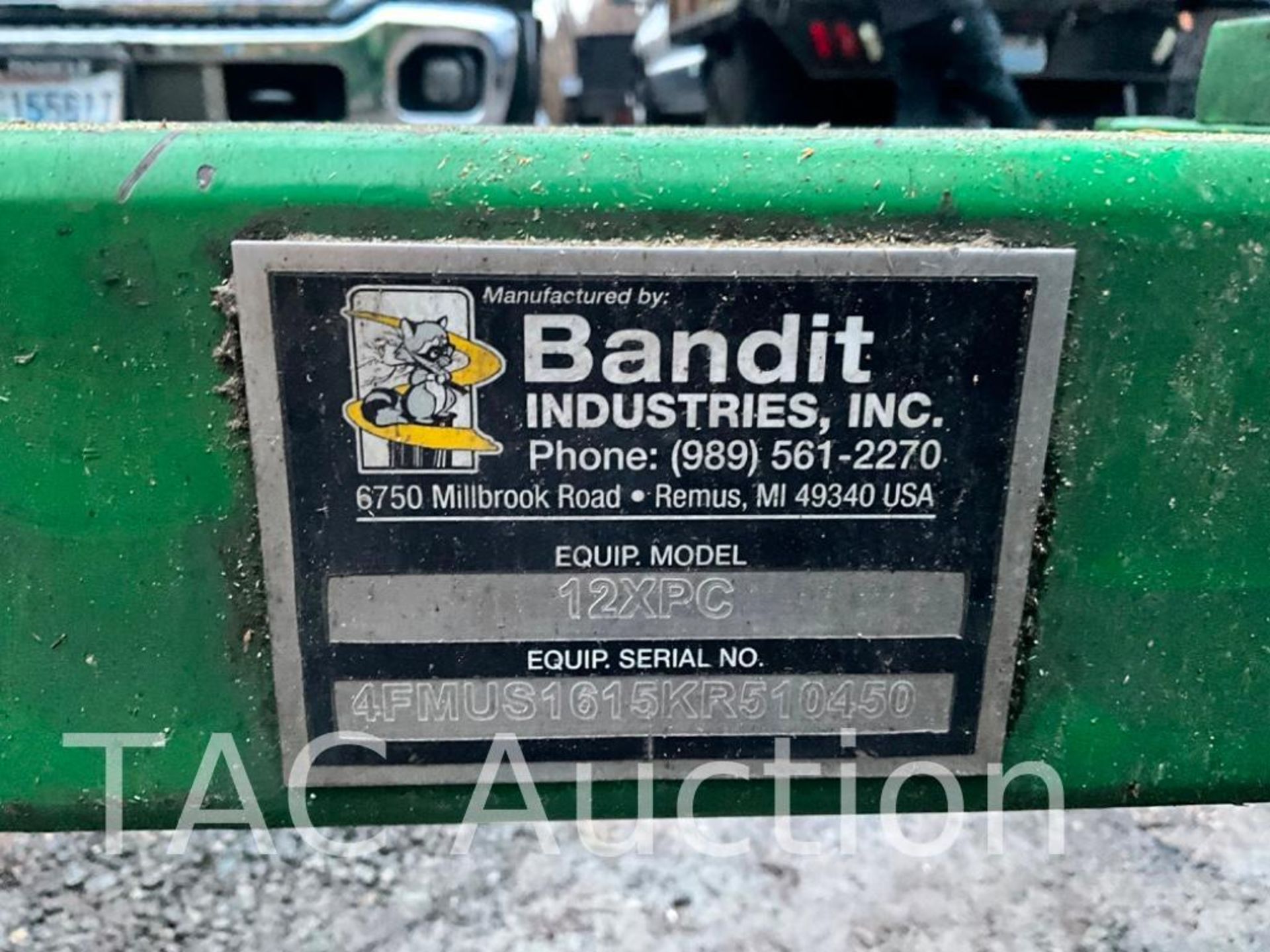 Bandit Intimidator 12XPC Towable Wood Chipper - Image 11 of 11