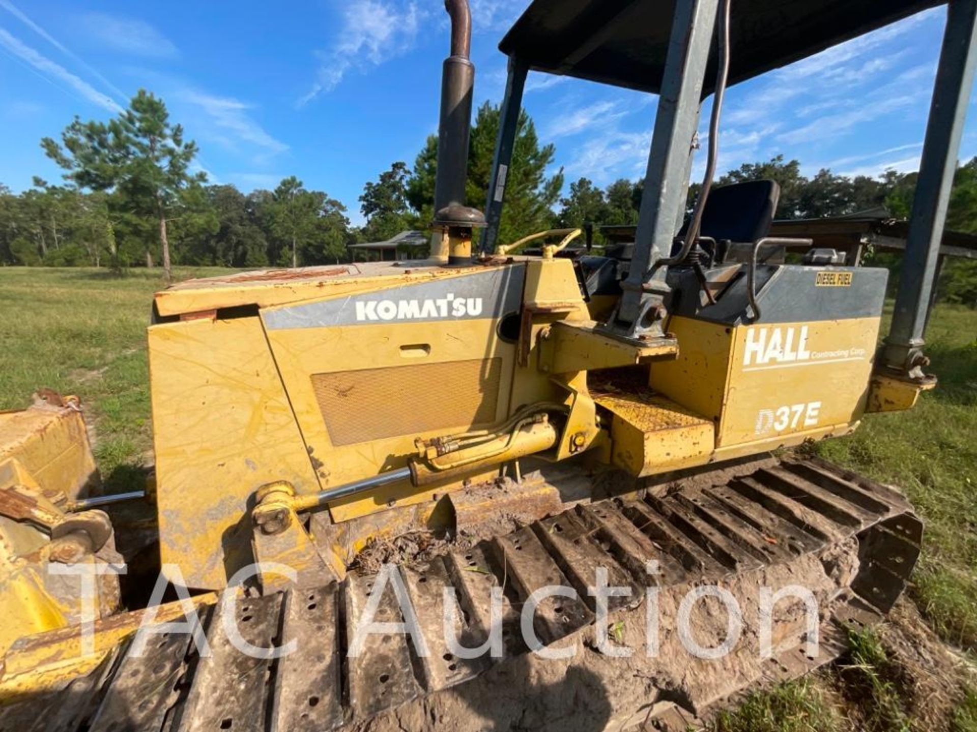 2007 Komatsu D37E-5 Bulldozer W/ Rake - Image 14 of 29