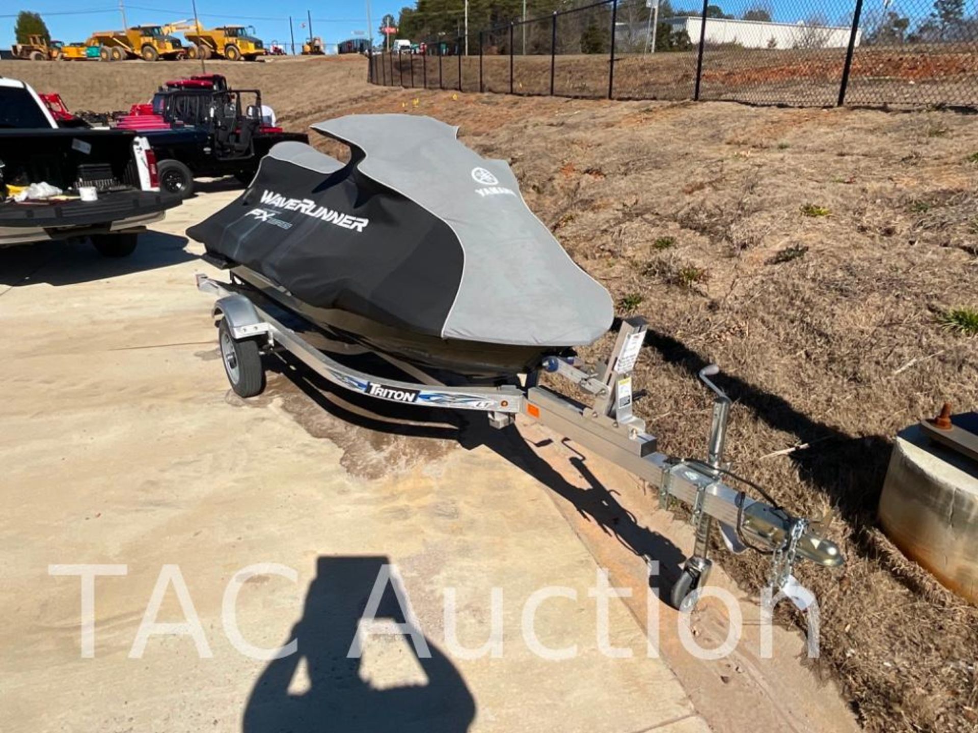 2020 Yamaha FX Cruiser SVHO Wave Runner W/ Trailer - Image 2 of 24